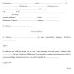 Modello Manleva Word e PDF