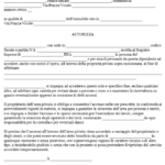 Modello Autorizzazione Accesso Proprietà Privata per Lavori