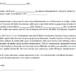 Comunicazione Cessione Quote Srl