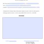 Autocertificazione DPR 445 del 2000